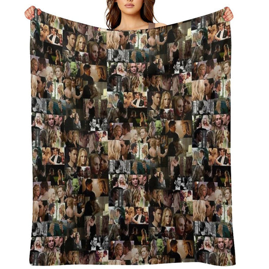 Klaroline Throw Blanket