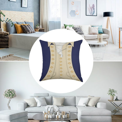 Alexander Hamilton Linen Throw Pillow Cover