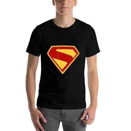 SUPERMAN (2025 Movie) S-Shield  Polyester Blend T-Shirt