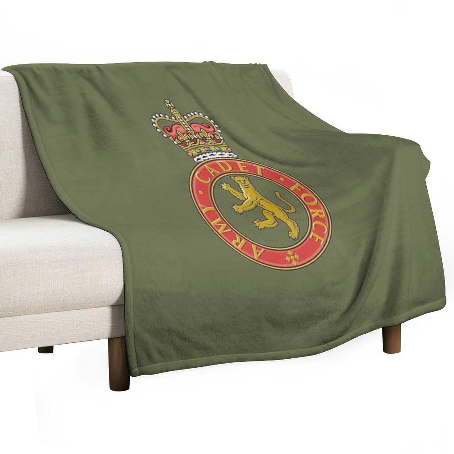 Army Cadet Force (ACF) - United Kingdom Throw Blanket