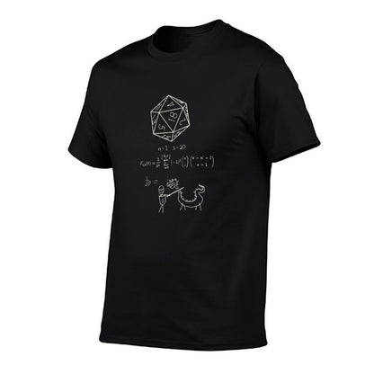 The Science of 20 Sided Dice.  Fade-proof Color T-Shirt