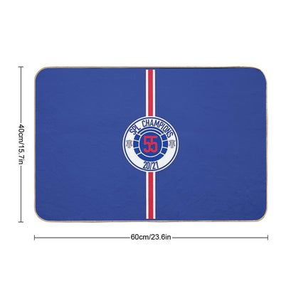 Rangers Fc Champions Mock Badge Design  Slip-Resistant Bath Mat