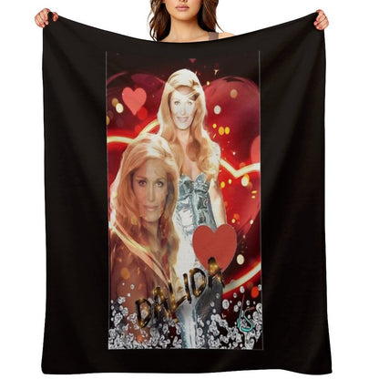 Dalida Throw Blanket