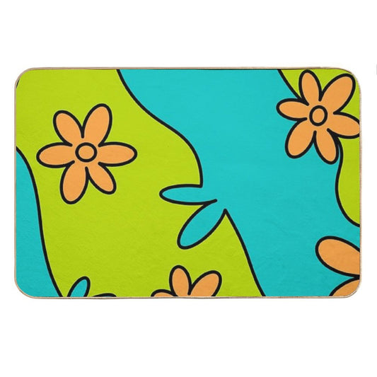 Mysterious Flowers ⭐️ Bath Mat
