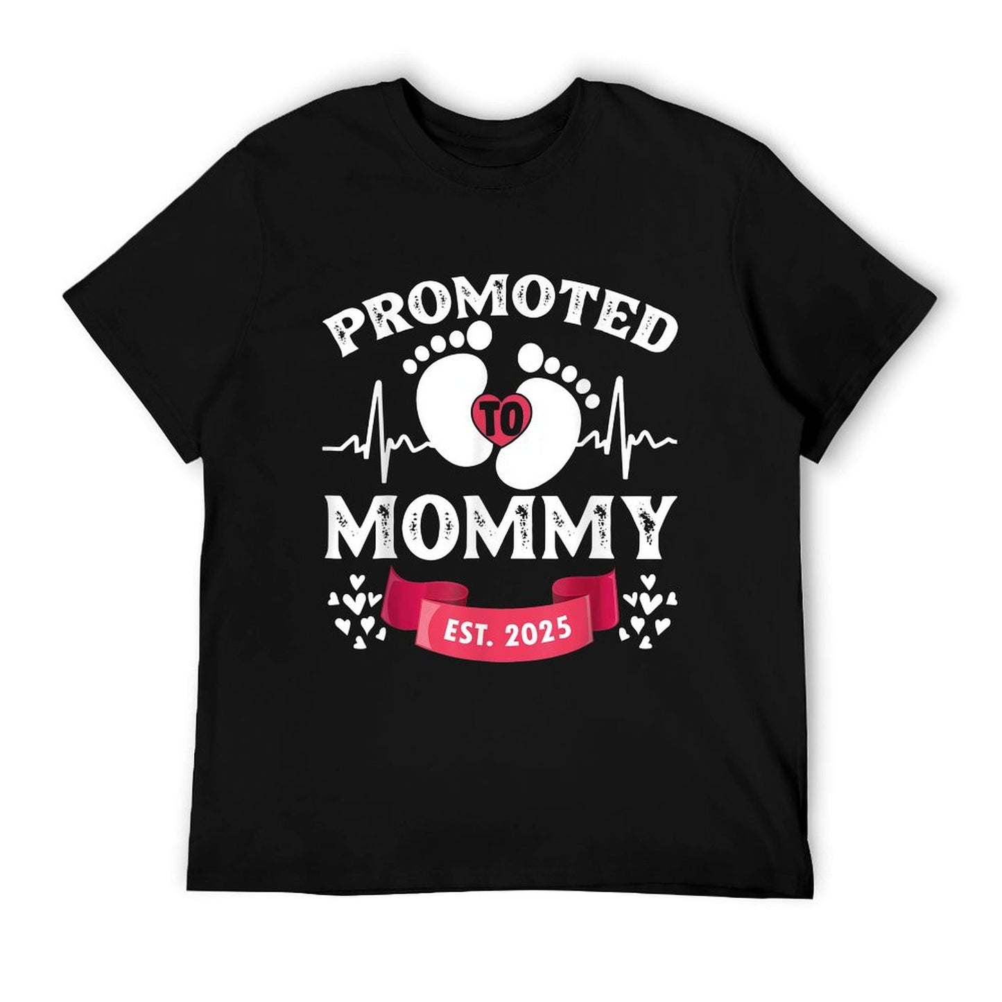 Womens 1st Time Mom EST 2025 New First Mommy Mothers Day T-Shirt