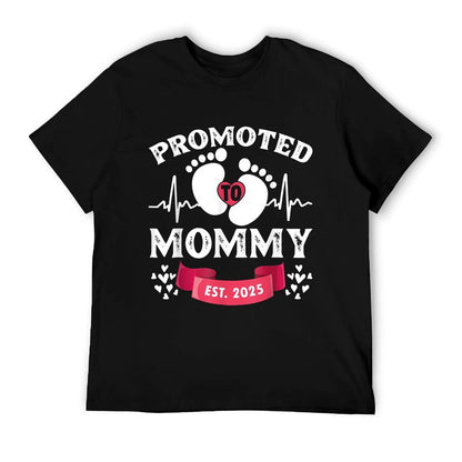 Womens 1st Time Mom EST 2025 New First Mommy Mothers Day T-Shirt