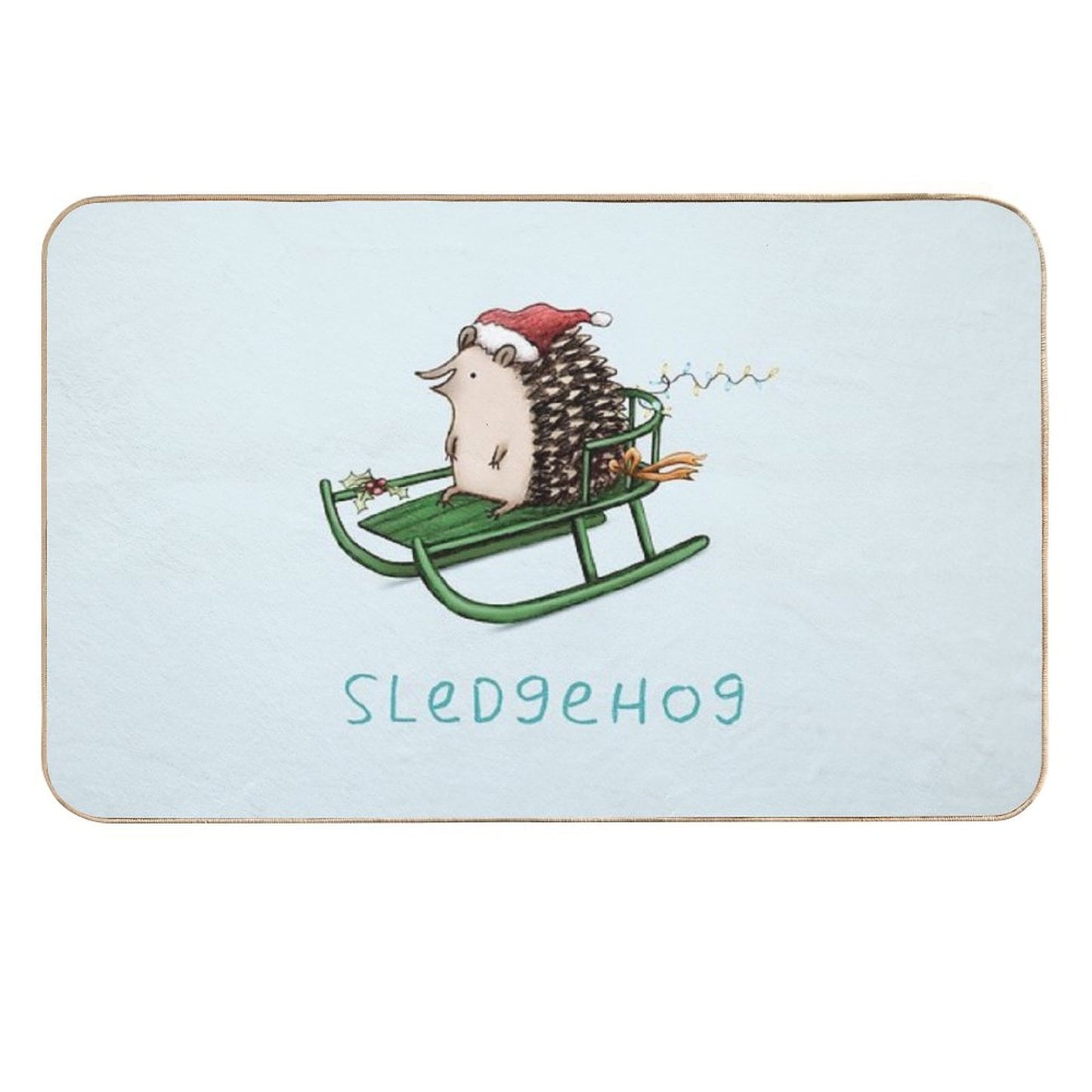 Sledgehog  Long-Lasting Bath Mat