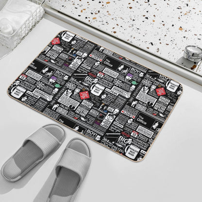 Wise Words From The Office - The Office Quotes Bath Mat