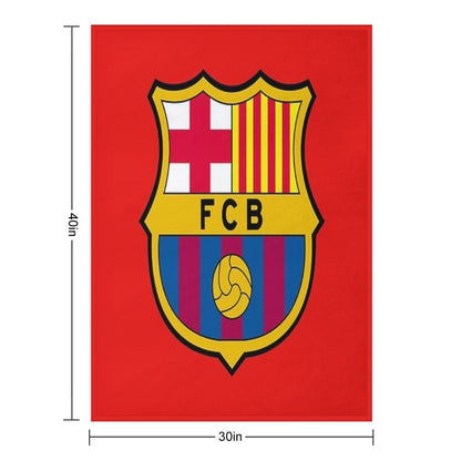 FC Barcelona-Logo Throw Blanket
