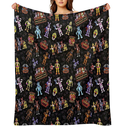 Five Nights at Freddy’s Throw Blanket