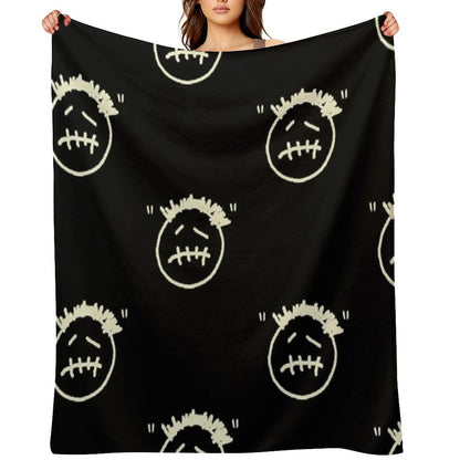 Cactus Jack Logo Throw Blanket