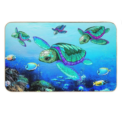 Sea Turtles Dance Bath Mat