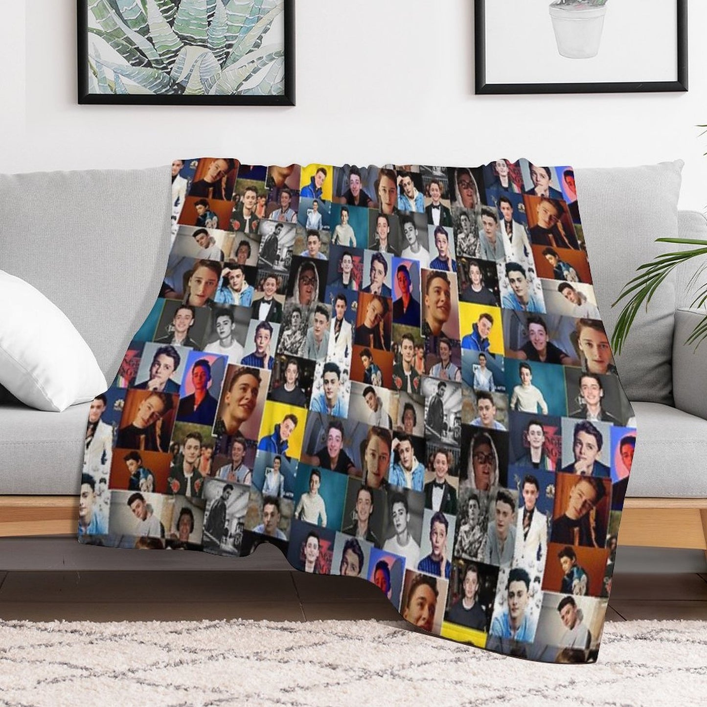 Noah Schnapp Throw Blanket