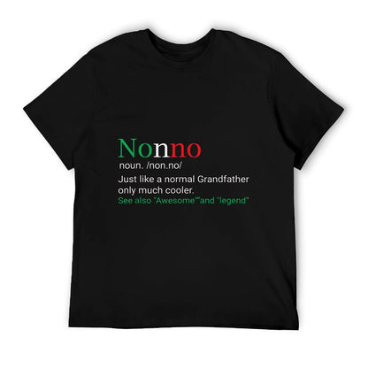 Best Funny Nonno Italian Grandfather Definition Gift T-Shirt