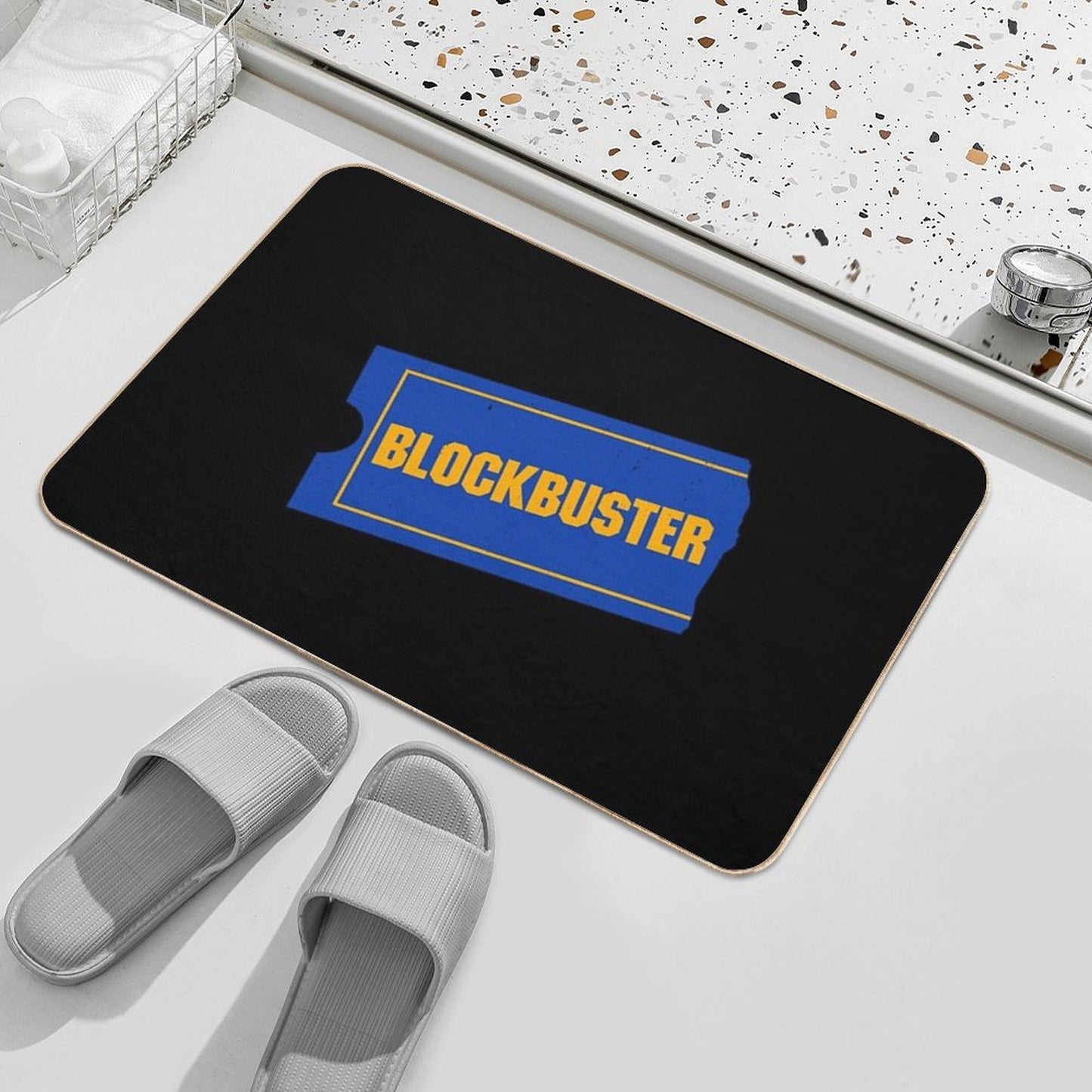 Blockbuster Video Logo Bath Mat