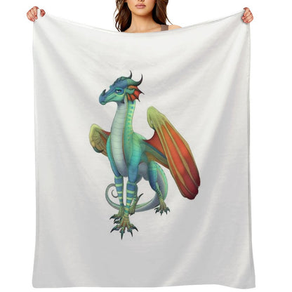 Glory The RainWing Throw Blanket