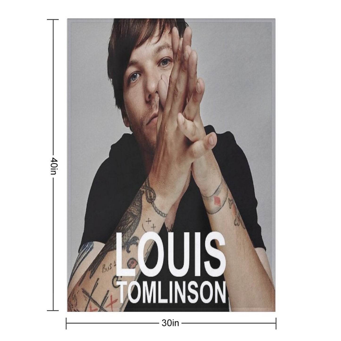 Gadjah New Tomlinson Walls American Tour 2020 Throw Blanket