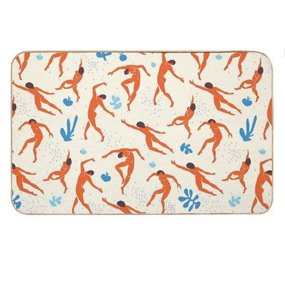 Dancers - Inspired by Matisse Bath Mat