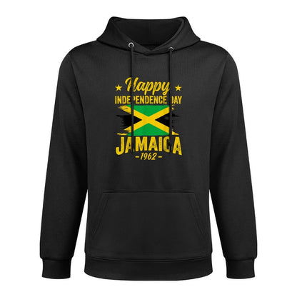 Happy Independence Jamaica Est 6th August 1962 Jamaican Breathable Fabric Hoodie