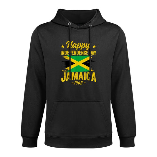 Happy Independence Jamaica Est 6th August 1962 Jamaican Breathable Fabric Hoodie