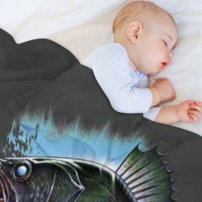 Walleye Throw Blanket