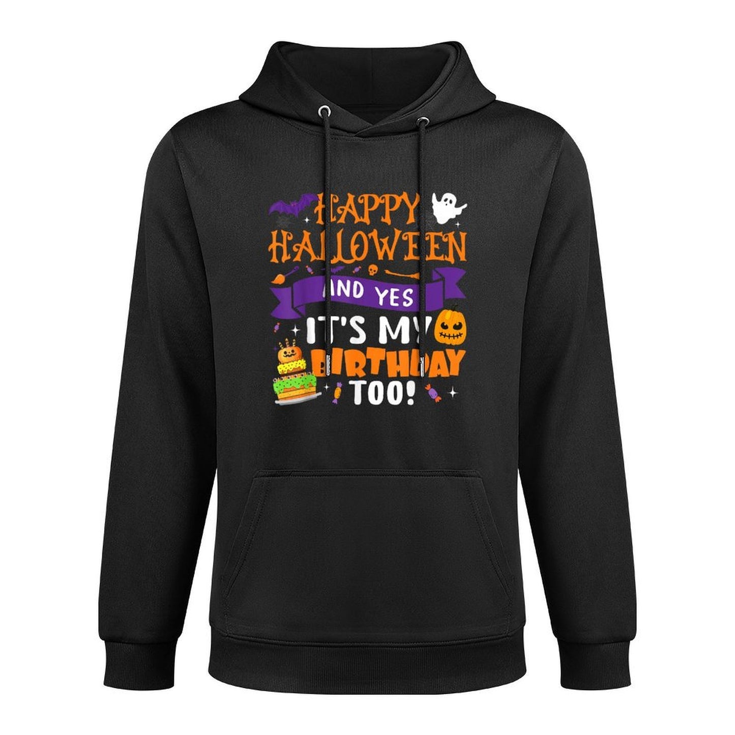 Happy Halloween Birthday Kids Yes Its My Birthday Halloween Versatile Streetwear Hoodie