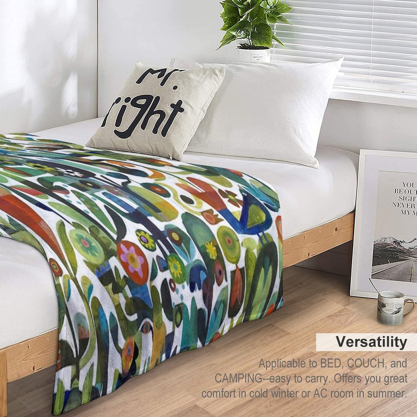 Lovely Day Throw Blanket