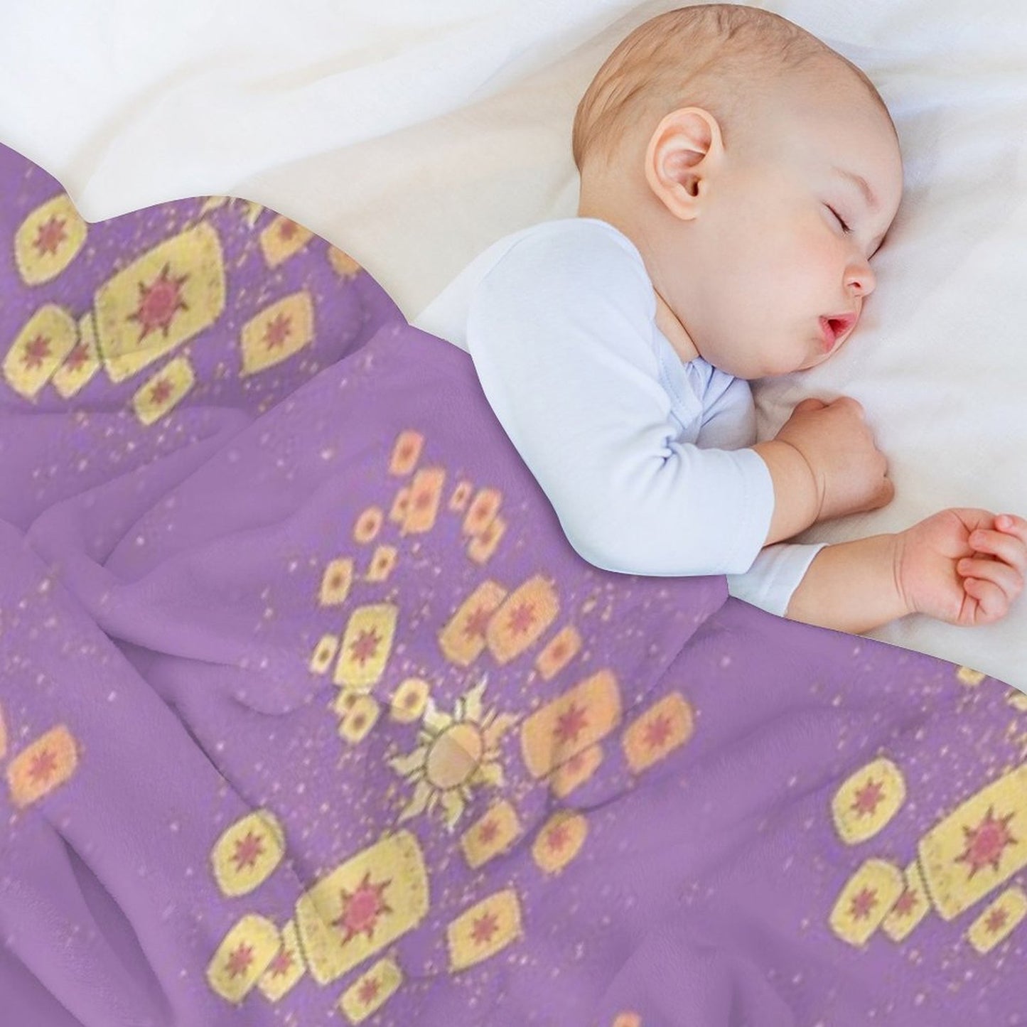 Lantern Light Tangled Throw Blanket