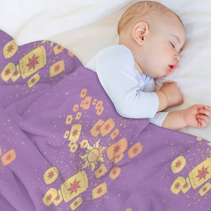 Lantern Light Tangled Throw Blanket