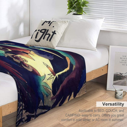 Gather Round The Light Throw Blanket