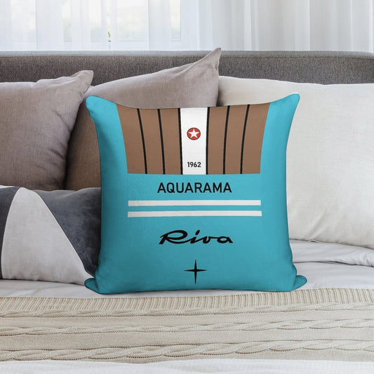 Riva Aquarama Yachting Lake Como Cannes Monaco Saint-Tropez Soft High-Density Material Throw Pillow