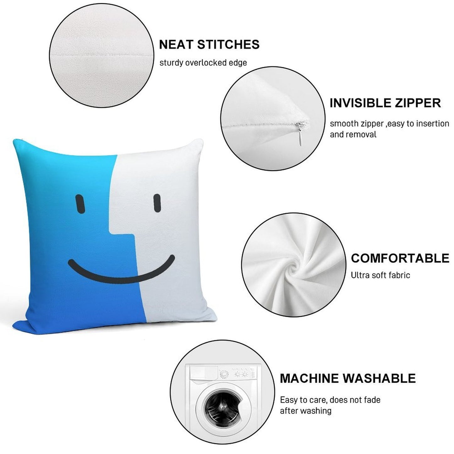 Finder Soft Bedroom Essential Throw Pillow