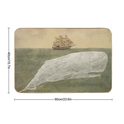 Far From Nantucket  Slip-Resistant Bath Mat