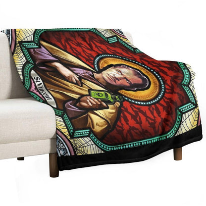 St. Vincent Price Throw Blanket