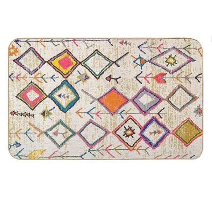 Moroccan Traditional Rug Style Bath Mat