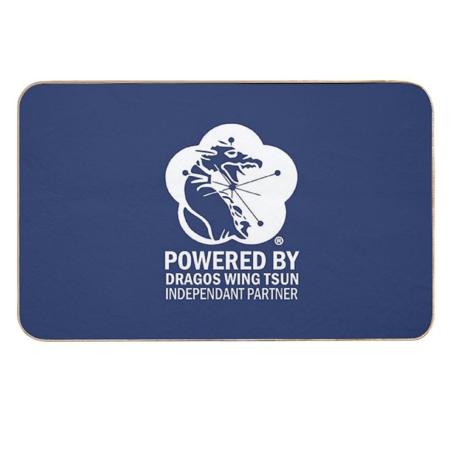 POWERED BY DRAGOS WING TSUN COLLECTION  Easy To Clean Bath Mat