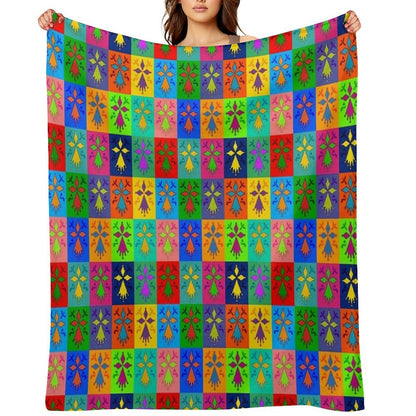 Ermine Pop Throw Blanket