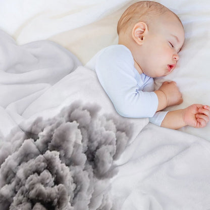 Pere Marquette 1225 Locomotive Throw Blanket