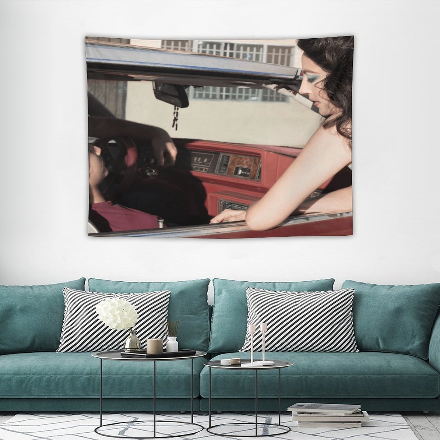 Lonely People With Power Tapestry