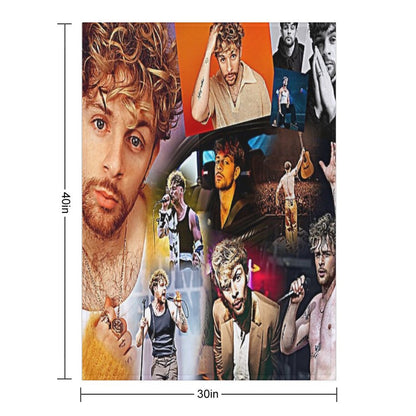 Tom Grennan Throw Blanket