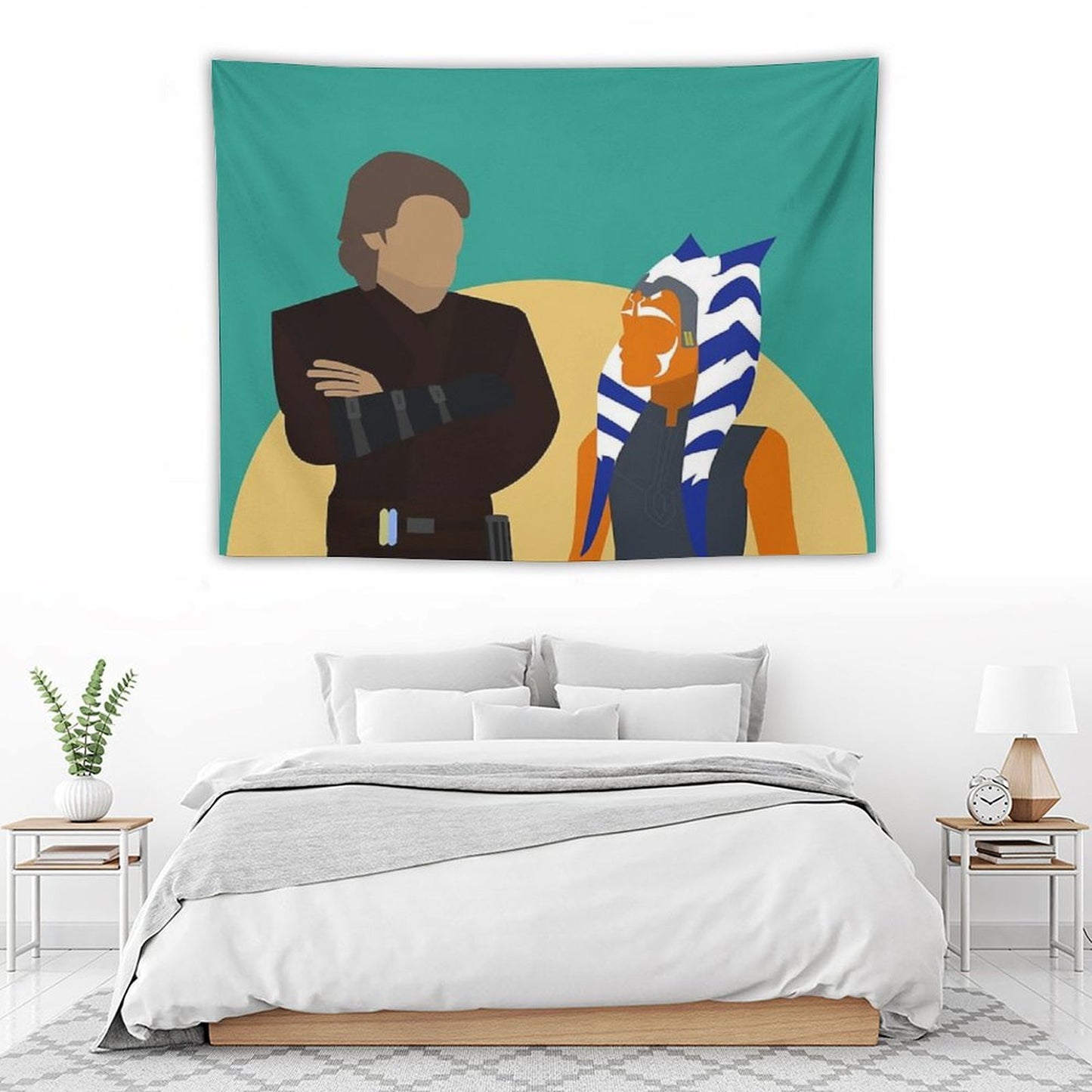 Ahsoka Anakin Tapestry