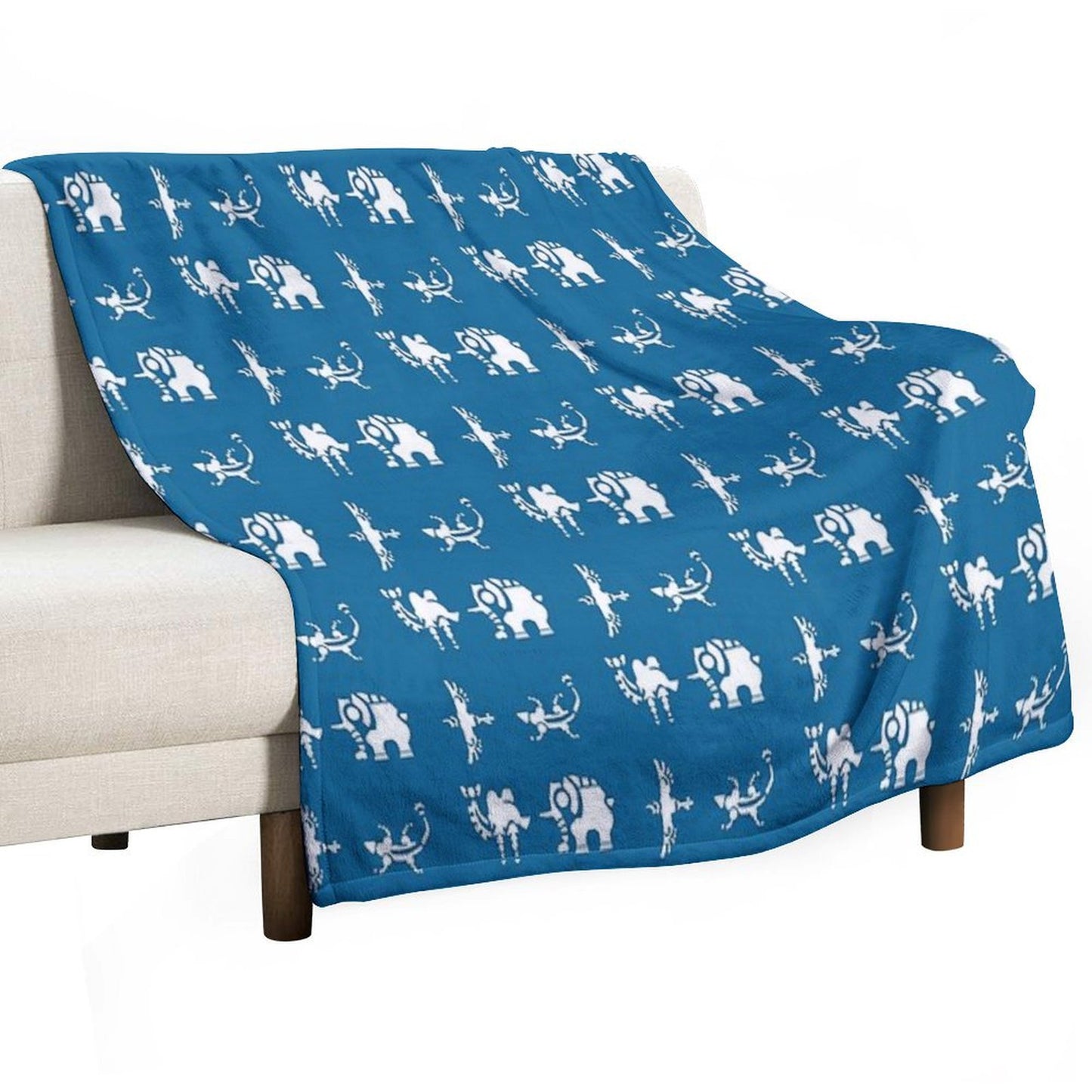 Divine Beasts Throw Blanket