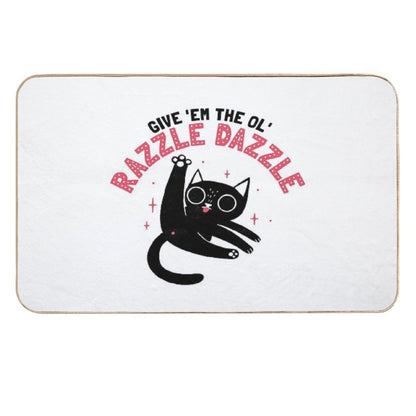 The Ol' Razzle Dazzle  Easy Maintenance Bath Mat