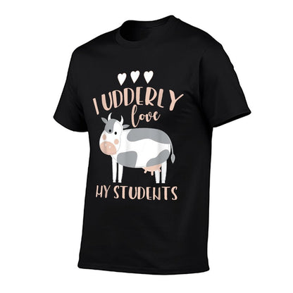 Cow Teacher Gift T-Shirt