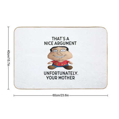 Unfortunately, Your Mother. Bath Mat