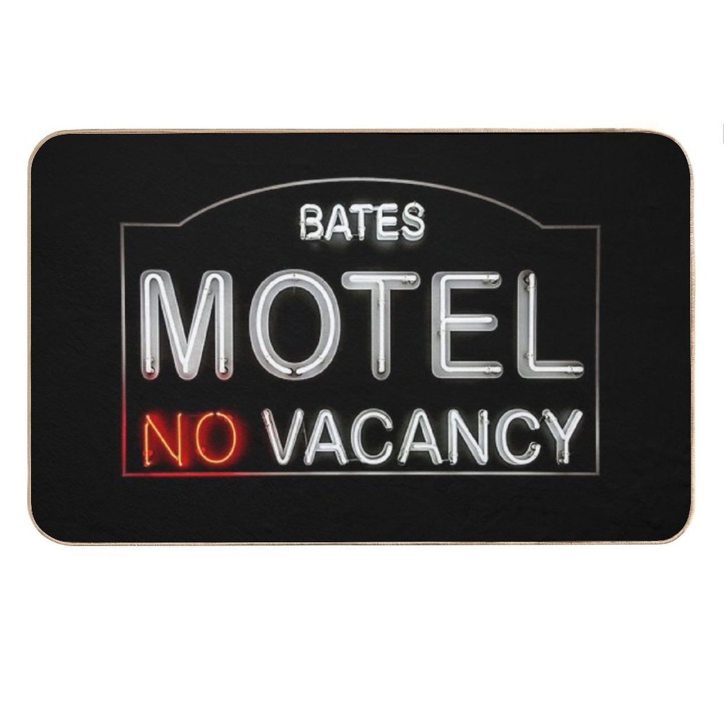 Bates Motel Sign Bath Mat