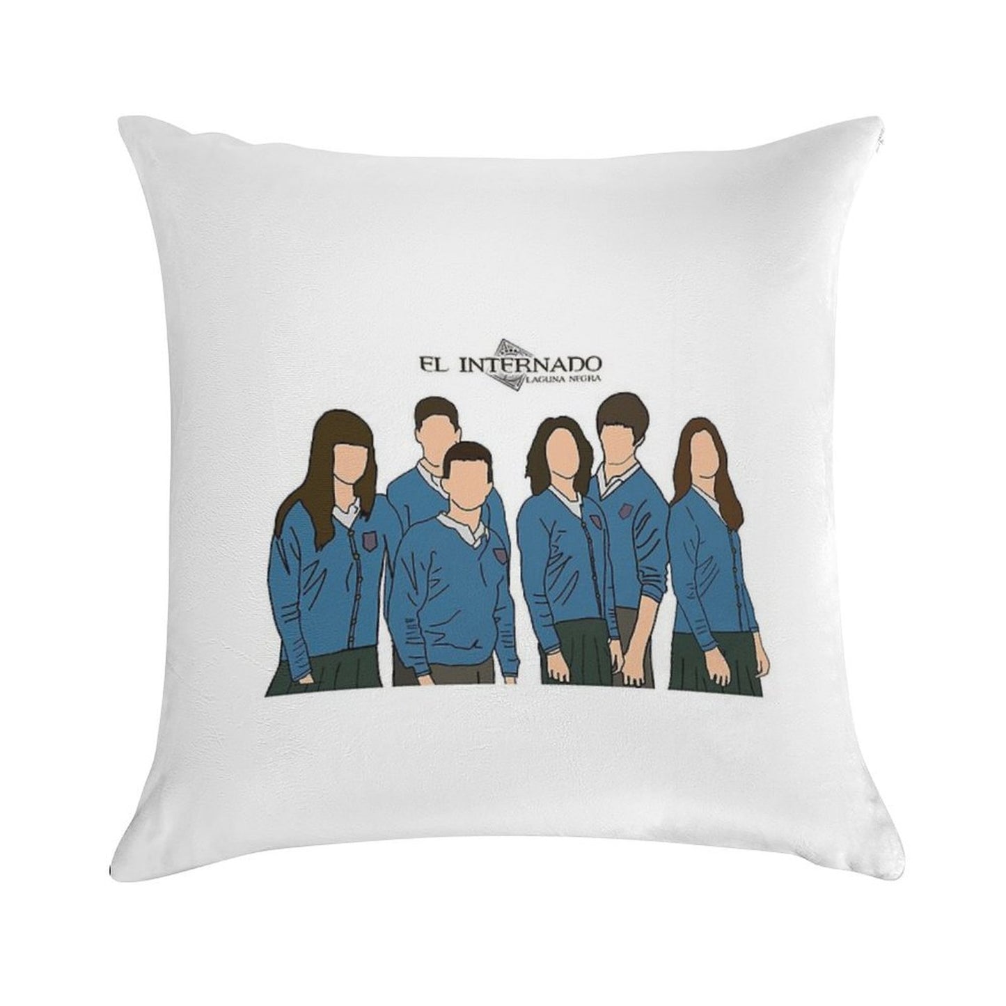 El Internado Soft Durable Construction Throw Pillow
