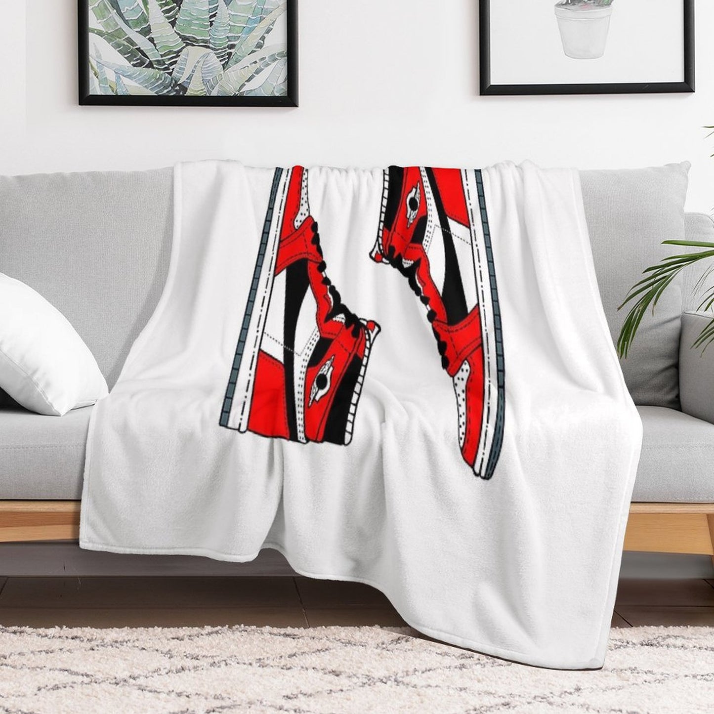 Sneakerhead Throw Blanket