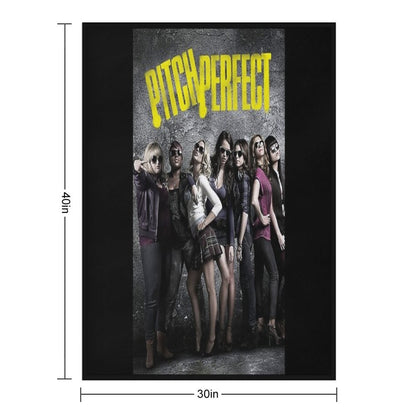 Pitch Perfect Film Comedy Throw Blanket