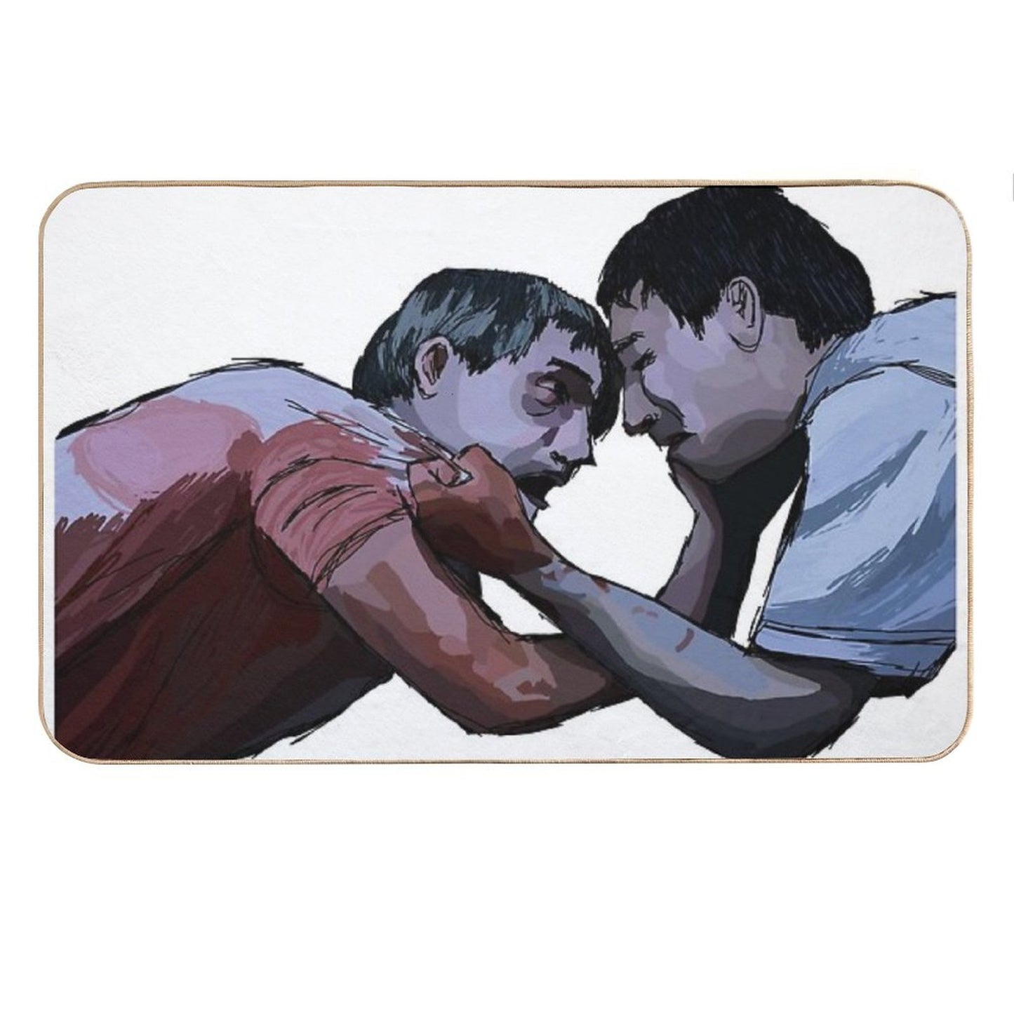 Love Scene - Saw (2004) Transparent Bath Mat